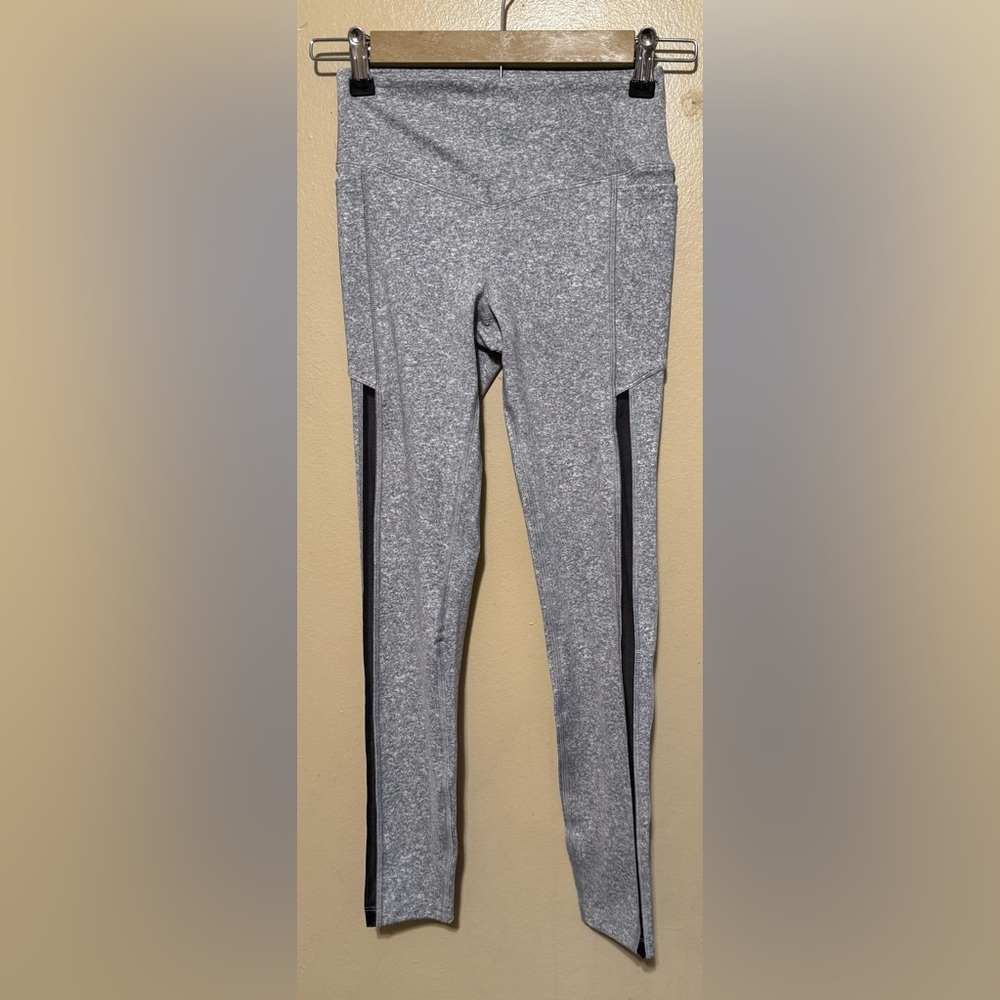 Active USA Heather Gray Leggings Victoria Secret PINK